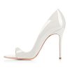 Onlymaker-Women-Fashion-Peep-Toe-Heeled-Sandals-Slip-On-High-Heels-Pumps-For-Party-Dress-White-5-M-US-0