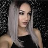 AISI-HAIR-Short-Gray-Wigs-Straight-Ombre-Color-Hair-Middle-Part-Synthetic-Wigs-for-Women-Shoulder-Length-Dark-Roots-Wigs-Heat-Resistant-Fiber-Wig-0