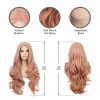 EEWIGS-Lace-Front-Wigs-Pink-Wigs-for-Women-Synthetic-Rose-Wig-Long-Wavy-0-3
