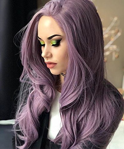 EEWIGS-Lace-Front-Wigs-Synthetic-Long-Wavy-Purple-Wig-for-Women-0