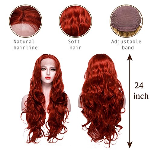 EEWIGS-Red-Wigs-Lace-Front-Wig-Synthetic-Drag-Queen-Wigs-Long-Body-Wave-0-1