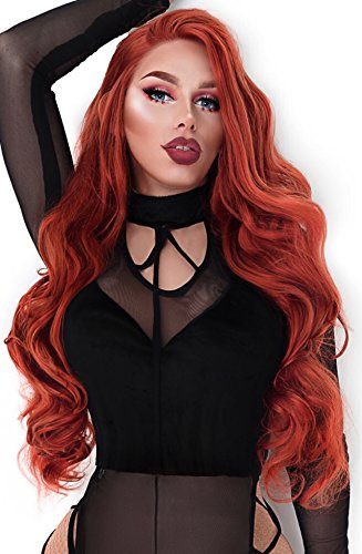 EEWIGS-Red-Wigs-Lace-Front-Wig-Synthetic-Drag-Queen-Wigs-Long-Body-Wave-0