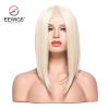 EEWIGS-Short-Bob-Wigs-White-Light-Blonde-Yaki-Straight-Synthetic-Lace-Front-Wigs-for-Women-0-1