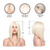 EEWIGS-Short-Bob-Wigs-White-Light-Blonde-Yaki-Straight-Synthetic-Lace-Front-Wigs-for-Women-0-3