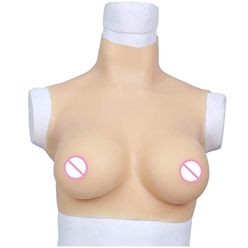 70C-High-Collar-Silicone-Breast-Form-Artificial-Fake-Boobs-for-Crossdresser-0