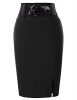 Belle-Poque-Womens-Vintage-Bodycon-Pencil-Skirt-for-Formal-Office-Black-Size-S-BP762-1-0