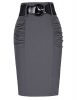 Gray-Knee-Length-Midi-Pencil-Skirt-for-Office-Wear-Size-S-KK271-2-0