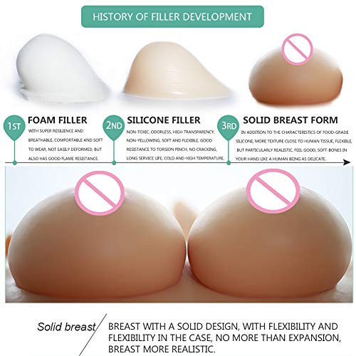 Liquid-Silicone-Breast-Prosthesis-Half-Body-C-cup-Artificial-Boobs-Mastectomy-0-0