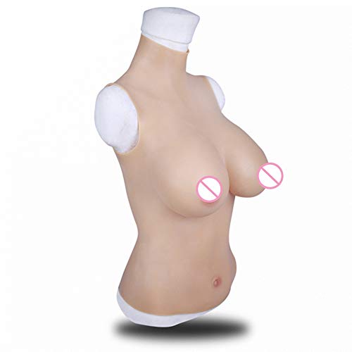 Liquid-Silicone-Breast-Prosthesis-Half-Body-C-cup-Artificial-Boobs-Mastectomy-0-2