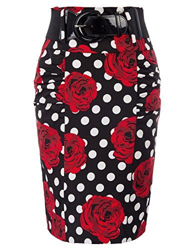 Pencil-Skirts-for-Women-Knee-Length-Floral-S-KK610-9-0