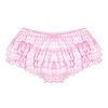 ACSUSS-Mens-Satin-Frilly-Thong-Sissy-Crossdress-Bloomer-Ruffled-Skirted-Panties-Type-B-Pink-MediumWaist-27068cm-0