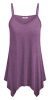 BEPEI-V-Neck-Tank-Tops-for-WomenYoung-Ladies-Petite-Fitted-Extra-Long-Shirts-for-Leggings-Capris-Charismatic-Dating-Wedding-Blouses-Lavender-Bohemian-Tunic-Purple-Small-0