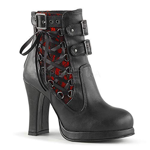 Demonia-Womens-Cryp51brvl-Ankle-Bootie-0