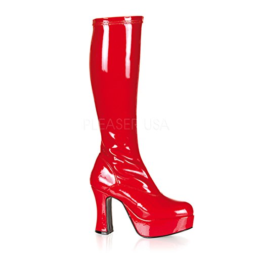 Funtasma-by-Pleaser-Womens-Exotica-2000-BootRed-Stretch-Patent6-M-0