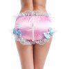 GOceBaby-Sissy-Girl-Bow-Shiny-Satin-Lace-Panties-Lingerie-Underwear-0-0