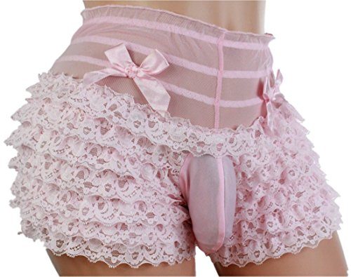 SISSY-pouch-panties-mens-lace-bikini-briefs-lingerie-girlie-underwear-sexy-for-men-S-pink-0