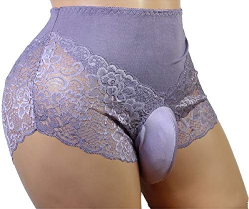 SISSY-pouch-panties-mens-lace-bikini-girly-briefs-lingerie-underwear-sexy-for-men-M-purple-0