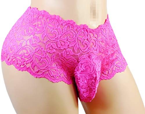 Sissy-Pouch-Panties-Mens-Silky-Lace-Bikini-Briefs-Girly-Underwear-Sexy-for-Men-L-0