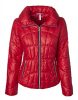 Sportoli-Lightweight-Womens-Midlength-Down-Fashion-Multi-Directional-Quilted-Winter-Puffer-Jacket-Red-Size-Medium-0