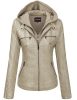 Tanming-Womens-Womens-Hooded-Faux-Leather-Jackets-X-Small-Apricot-0