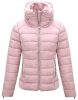 Womens Quilted Lightweight Cotton Filling Water Resistant Puffer Coat