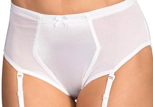Comfort Briefer Style Gaff Panty in White For Crossdressers (Various Sizes – White)