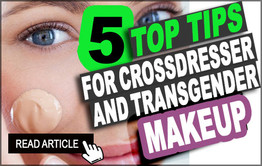 5 Top Tips for Crossdressing & Transgender Makeup Mobile Banner