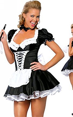Sexy French Maid Outfit Crossdresser Maid Costume By J Gogo 