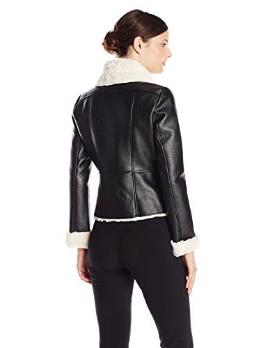 Women’s Cropped Faux Leather Moto Coat by Steve Madden | Crossdress ...