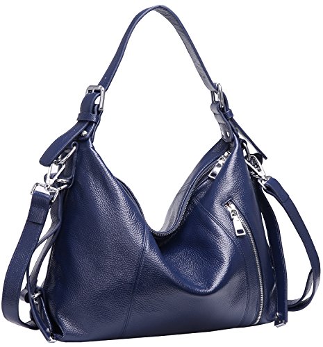 Womens Vintage Tote Top Handle Leather Shoulder Satchel Handbag By Heshe (6 Colors) | Crossdress ...