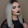 AISI-HAIR-Lace-Front-Wig-Synthetic-Gray-Ombre-Straight-Bob-Hair-Short-Dark-Roots-Lace-Front-Wig-for-Women-Middle-Part-Heat-Resistant-Fiber-Hair-0