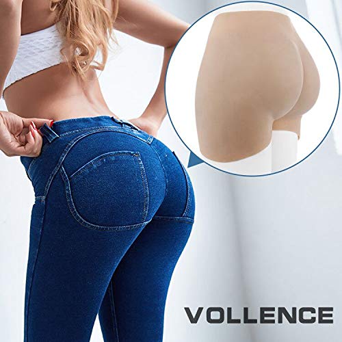 Full Silicone Buttock Hips Panty Body Shaper Fits Waist 25″ 47