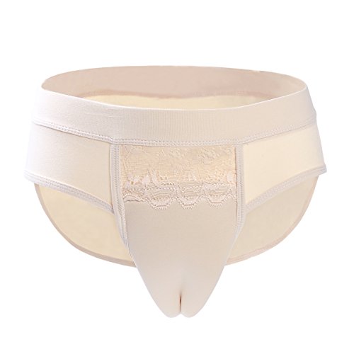 Hiding Gaff Panty Shaping Camel Toe Brief Thong for Crossdresser ...